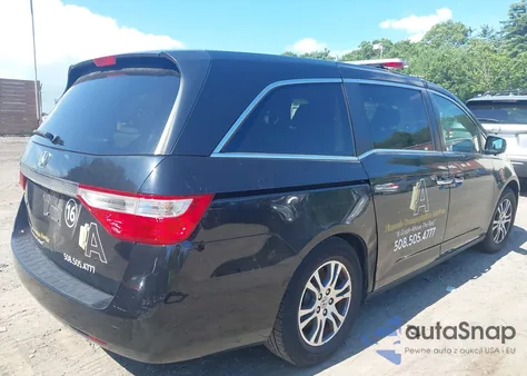 2012 Honda Odyssey Ex-L из США, поврежденный, VIN 5FNRL5H66CB002376
